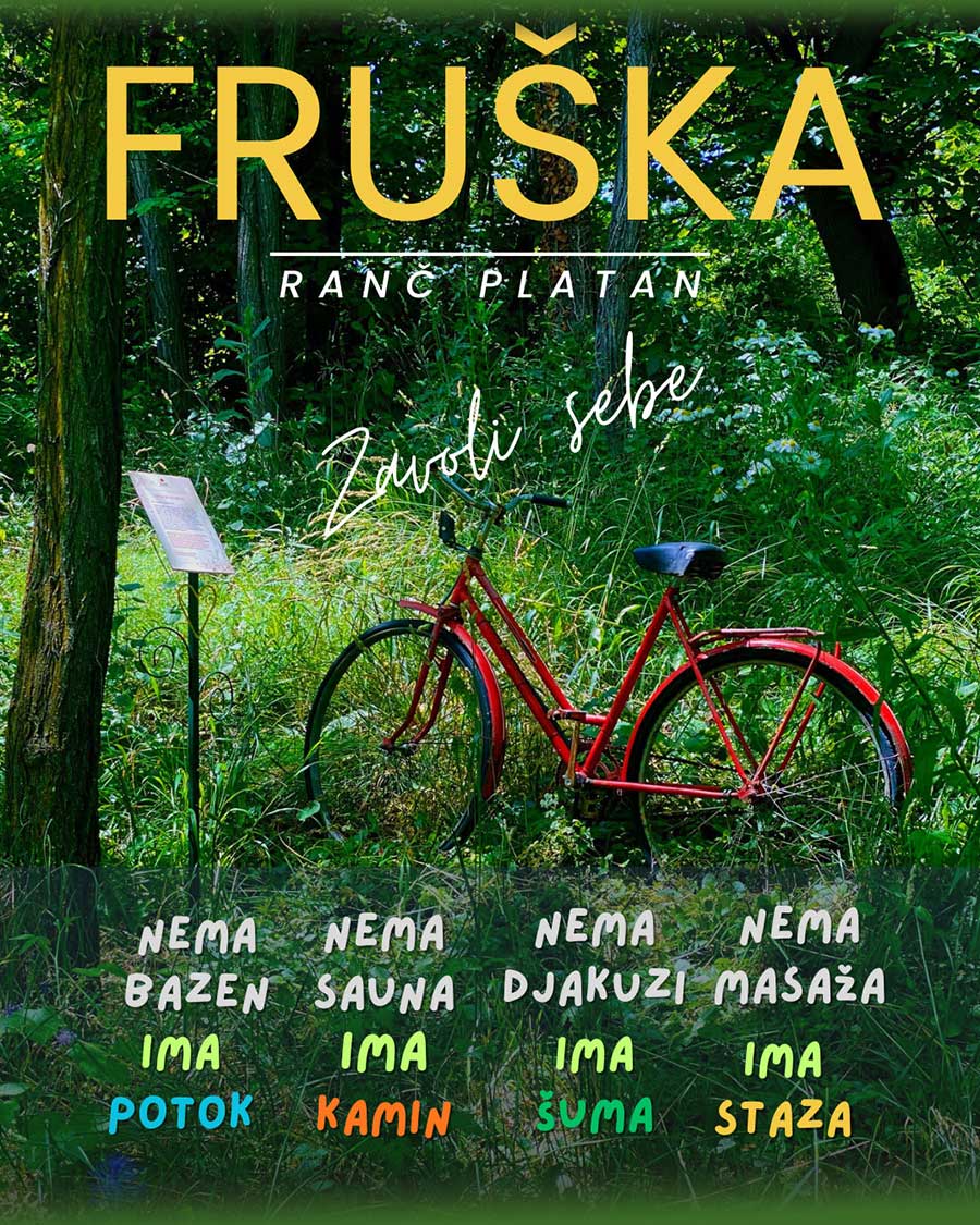 fruška gora terapija šumom ranč platan brvnare