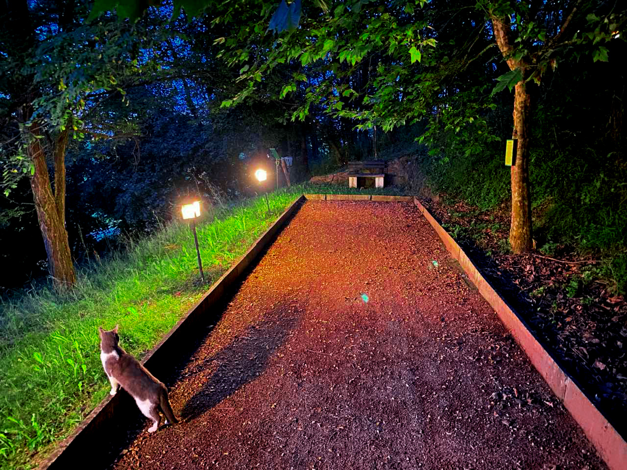 Sportski tereni Fruška gora romantično brvnara kamin basket boćanje i rekreacija