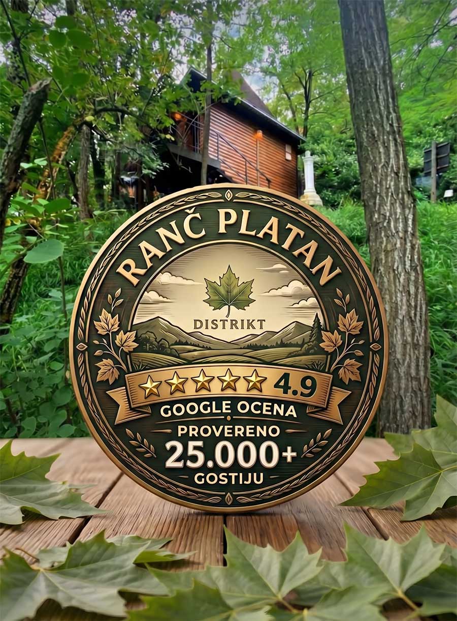distrikt ranč platan jus naturale fruška gora smeštaj za dvoje